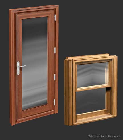 Factory Doors and Windows from DXF files